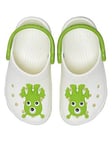 Crocs Classic Alien Character Clog Toddler, White, Size 5 Younger