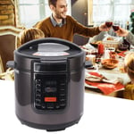 (EU Plug)6L Pressure Cooker 220V Multifunctional Large Capacity Smart Slow