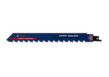 Bosch Professional 10x Expert ‘Hollow Brick’ S 1543 HM Reciprocating Saw Blade (for Poroton building block, Length 240 mm, Accessories Reciprocating Saw)