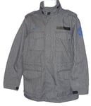 New Vintage NIKE MANCHESTER UNITED Football Club M65 Military Style Rain Jacket