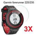 For Garmin Forerunner 225 / 235 Smart Watch Tempered Glass Screen Protector 3 Pc
