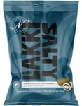 Narr Lakki Salty - Saltlakrits Täckta i Vit Choklad och Lakritspulver 100 gram