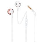 JBL TUNE 205 Wired Earphones Rose Gold - Brand NEW
