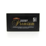 Derby Premium Super Stainless Dubbeleggade Rakblad 50-pack (Prenumeration: Var tredje månad)