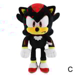 30 cm Sonic The Hedgehog Shadow Amy Rose Knuckle Tail Plyschleksak CWC En storlek C One size