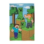 Minecraft Fleece Blanket Children's Gamers Large Throw 100 x 150cms