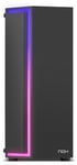 Nox Infinity Gamma, Midi Tower, Pc, Svart, Atx, Itx, Micro Atx, Stål, Multi