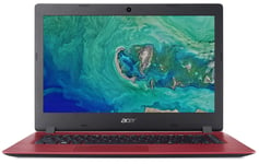 Acer Aspire 1 A114-32 Cloudbook - (Intel Celeron N4000 processor, 4GB RAM, 32GB eMMC, 14 inch HD display, Office 365 Personal, Windows 10, Red) (Renewed)
