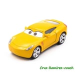 cruz classique de couleur Voitures Pixar Cars 51 Cruz Ramirez, thème de peinture en aérosol 1:55, modèle de v
