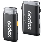 Godox WEC Wireless Mic -trådlös mikrofonsystem (1 TX + 1 RX)