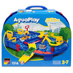 AquaPlay – LockBox - Circuit d'eau - Jeu Plein Air Transportable - 1 Bateau + 1 Figurine + Accessoires - 8700001516