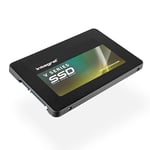 Integral V Series S 1TB Internal Solid State Drive (SSD) - 2.5" SATA III (6Gb/s), Up to 540MB/s Read and 500MB/s Write Speeds for Desktop and Laptop