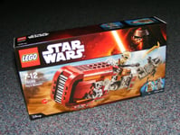STAR WARS LEGO 75099 REY'S SPEEDER BRAND NEW SEALED