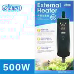 ISTA-Radiateur à affichage numérique à cristaux liquides,chauffage externe pour aquarium,fournitures de radiateurs,150W,300W,500W - Type 500W-EU adapter plug