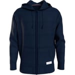 Tommy Hilfiger HWK FZ Hoodie Marin bomull Large Herr