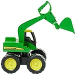 John Deere Big Scoop Excavator Tractor Toy, Farm Set Digger Toy for Children, Educational Push Along Toy for Boys and Girls, Suitable from 3 years +