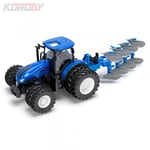 6638HB Traktor med dubbla hjul och växelplog RC RTR 1:24