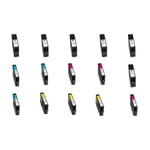 Kompatibel HP 912 XL - 3YP34AE combo pack 15 stk bläckpatron 274,5 ml