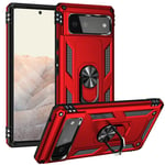 Google Pixel 6 Pro Military Armour Case Red