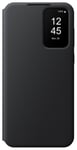 Samsung Galaxy A55 Smart View Wallet Folio Phone Case Black
