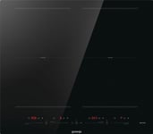Gorenje Gi6442bsce, Svart, Inbyggnad, 59 Cm, Zon Induktionshäll, Keramik, 4 Zon(Er)