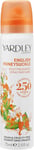 Yardley English Honeysuckle Body Fragrance 75ml(pack of 3)