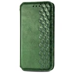 For Samsung Galaxy A22 5G Case - Samsung A22 5G Phone Case PU Leather Flip Wallet Samsung Galaxy A22 5G Case with Magnetic Closure Stand Card Holder ID Slots Shockproof Full Protection Cover, Green
