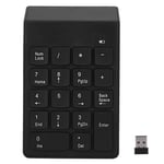 Kafuty-1 Portable 2.4G Wireless Mini Number Keyboard Commercial 18-Buttons USB Number Pad Keypad for Office Laptop Desktop Computer