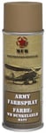 Max Fuchs MFH Army Spray Paint 400 ml Tan Matt