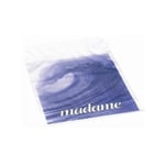 Sanitetspåse 25x37cm Madame vit/blå | 100st
