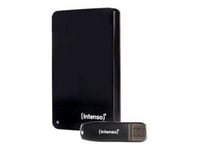 Intenso 2,5"" Portable 1 TB HDD 3.0 + USB 32GB black