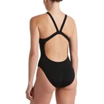 Nike Swim Hydrastrong Solids Fast Back 2.0 Swimsuit Svart US 30 Kvinna