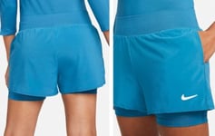 Nike NikeCourt Dri-FIT Victory Ballpockets Brigade Blue Women (L)