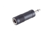 shiverpeaks ®-BASIC-S--Adapter, jackplugg mono 3,5 mm till jackuttag stereo 6,3 mm (BS57010)