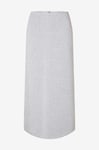 Selected FEMME - Kjol slfJamila HW Midi Skirt - Grå