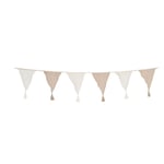 JaBaDaBaDo Tygvimpel beige & vit