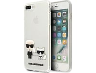 Karl Lagerfeld Klhci8lcktr Iphone 7/8 Plus Hardcase Transparent Karl & Choupette