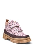 ANGULUS Boots - Flat - With Lace And Zip Rosa