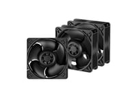Arctic S12038-4K - 3 Pack, Fan, 12 Cm, 600 Rpm, 4000 Rpm, 106 Cfm, 180 M³/H