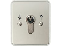 Kaiser Nienhaus 322120 Dörrstyrningsnyckelkontakt Ytmonterad