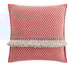 GAN - Garden Layers Big Cushion - Diagonal Almond/Red - Dynor & kuddar - Patricia Urquiola - Röd