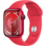 Apple Watch Series 9 GPS + Cell. 45mm (PRODUCT)RED Alu. Case / RED Sport Band - S/M
