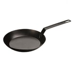 Lodge Round Skillet w/ handle 10'' 25.40cm Carbon Steel Frying Pan - CRS10