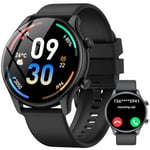Montre Connectée Homme Femme, 1.39" Smartwatch avec Appel Bluetooth, IP68 Étanche Montre Connectee avec 100+ Sportifs, Montre Podomètre, Moniteur de Fréquence Cardiaque/SpO2/Sommeil, pour Android iOS