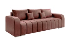 3:n ist sohva Zulueta - Vaaleanpunainen