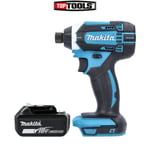 Makita DTD152 LXT 18v Impact Driver Body With 1 x 6Ah Battery