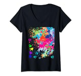 Womens Embrace the passion for art and ignite the love for drawing. V-Neck T-Shirt