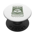 Time For A Bookish Adventure Trendy Vintage Bookish PopSockets Swappable PopGrip