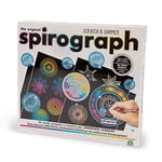 Grandi Giochi Spirograph Scratch and Shimmer, Set pour créer des Dessins Scintillants et Multicolores, CLG08000