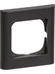 LK Fuga frame - softline 68 - 1 module charcoal grey